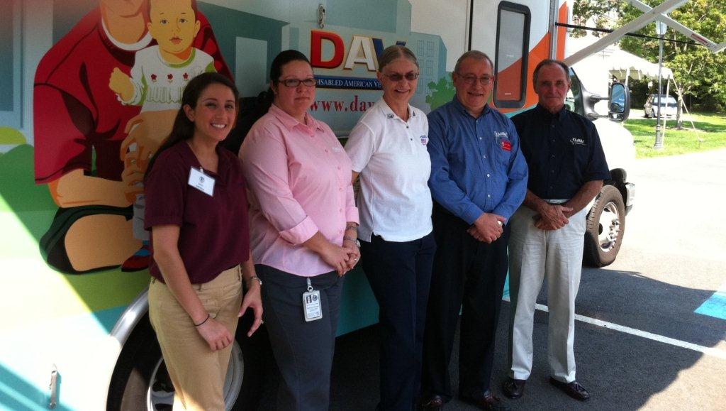 Photo of DAV Mobile Services Office (MSO) at the AAFMAA DAV Open House event